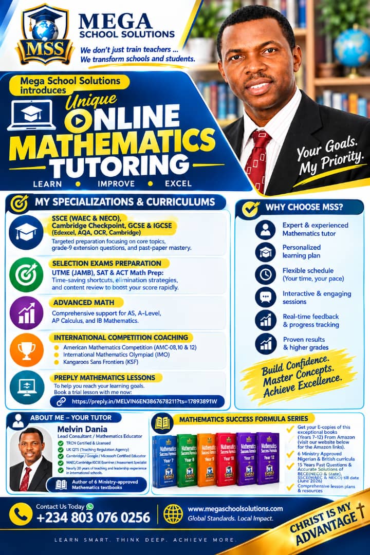 Online Mathematics Tutoring